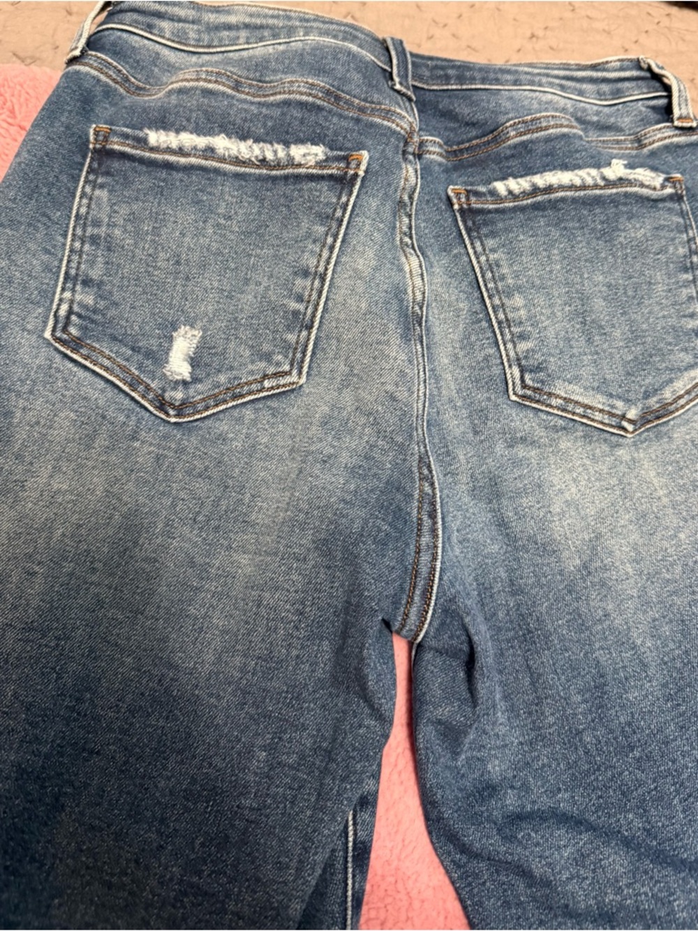Kut from the Kloth Women's Light Blue Wide Leg Jeans - Picture 5 of 7